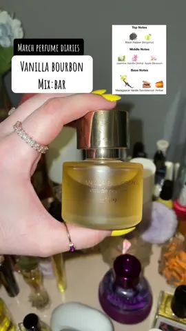 Vanilla Boubon by @mixbarbeauty - purchased myself! #vanillaperfume #mixbarperfume #perfumetiktok 