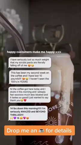 a French roast coffee blend that helps burn while firing up your brain function with thermogenic, adaptogenic, and metabolism boosting ingredients. It  sharpens your focus and concentration with six brain-boosting nootropics & is a clean source of caffeine with all the benifits. Follow, like and mssg on IG (angeles_2025) “LOSE” for more info & 40% off ✨#skinnycoffee #coffee #coffeeaddict #skinny?☕️ #coffeetime #coffeelover #weightloss #goals 