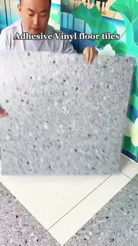 Trending‼️ Big Sale‼️ Best Seller‼️ Adhesive Vinyl floor tiles ✓Easy to install  ✓Waterproof & Fireproof  #tiktokfinds #affordable #flooring #vinyl #fyp