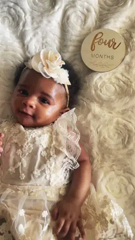 Happy 4 months baby Z 💗 #fyp #babytiktok #girlmom #4months #babylove #babyfever 