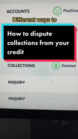 Best way to fix your credit. How to diapute collections. How to fix your credit. #creditrepair #creditcollections #creditscorefix 