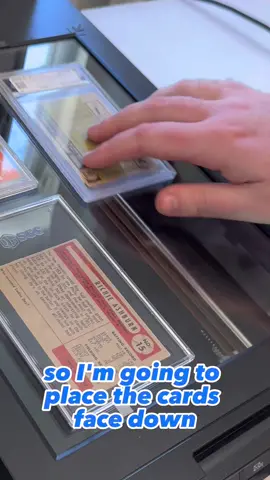 Card Dealer Pro can auto crop with a flatbed scanner! #cards #scanner #sportscards #cardcollecting 