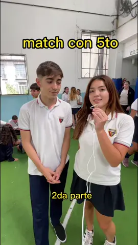 match con 5to parte 2, la proxima porfin con las camperas de egresados #promo23 #match #23 
