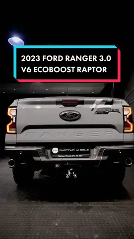 2023 Ford Ranger 3.0 V6 Ecoboost Double Cab Raptor 4wd 🔥🔥 #fordrangerraptor #raptor #platinumwheels #carsoftiktok #ford #johannesburg #rangerraptor #v6 #ranger 