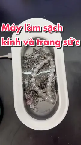 Không ngờ bỏ mắt kính và trang sức vô máy làm sạch bằng sóng siêu âm này mà kết quả phát hiện dơ chấn động #review #admicro 