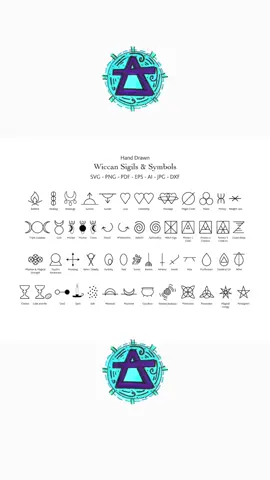 Sigils and symbols are often used in witchcraft and magic to represent intentions and desires, and to manifest them into reality. Here are some examples of sigils and symbols, along with their corresponding emojis and hashtags: Pentagram 🔥 #pentagram #witchcraft The pentagram is a five-pointed star that represents the elements of earth, air, fire, water, and spirit. It's often used in protection spells and rituals. Moon 🌕 #moon #moonmagic The moon symbolizes intuition, emotions, and the divine feminine. It's often used in spells related to manifestation and healing. Triple Goddess Symbol 🌸 #tripleGoddess #divinefeminine The triple goddess symbol represents the three phases of the moon (waxing, full, and waning) and the three stages of womanhood (maiden, mother, and crone). It's often used in rituals related to feminine power and wisdom. Eye of Horus 👁️ #eyeofhorus #protection The Eye of Horus is an ancient Egyptian symbol that represents protection and healing. It's often used in spells and rituals related to psychic abilities and spiritual awareness. Triquetra 🌀 #triquetra #celtic The triquetra is a Celtic symbol that represents the threefold nature of the universe (earth, sea, and sky) and the three aspects of the goddess (maiden, mother, and crone). It's often used in spells related to harmony, balance, and protection. Sun ☀️ #sun #solarpower The sun represents vitality, strength, and energy. It's often used in spells and rituals related to prosperity, success, and creativity. Runes 🌳 #runes #divination #psychometry Runes are ancient symbols that were used by the Norse and Germanic tribes for divination and communication with the gods. They're often used in modern witchcraft for divination and spell work. Sigils 🔮 #sigil #magic #magick Sigils are personal symbols that are created by combining letters, numbers, and other shapes to represent a specific intention or desire. They're often used in spells and rituals related to manifestation and personal growth.