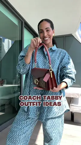 @Coach Tabby 26 bag outfit ideas 🤎 #ad #CoachNY #inmytabby #howtowearit