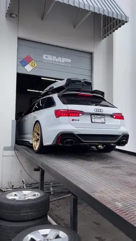 Fresh Audi RS6 Avant build rolling out! This fully upgraded RS6 sounds SO MEAN!! #audi #rs6 #rs6avant 🎥 @gmp_performance