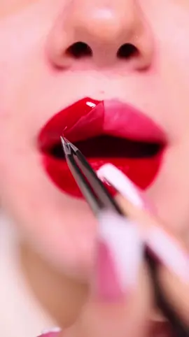 Peel-off lip tint 👄 | #lipstickhack#liptintchallenge#liptintviral#peelofflipstick#lipstain#lipdye#lipstickvideo#lipstutorial#redlipstick#redlipstutorial#peelofflipstain 