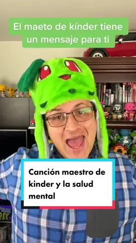 El #profesor de #kinder está preocupado por tu #saludmental y trae un mensaje muy importante para todos sus #alumnos princesos preciosos del #amorproprio como tú 