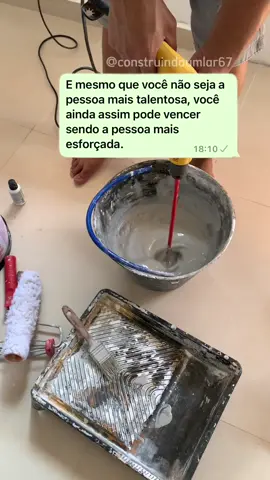 Querem video narrado desse serviço de pintura aqui em casa? #obra #casa 