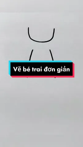 Vẽ bé trai nè #vẽ #vẽtranh #vetranh #huongdanve #artist #fypシ #xuhuong #foryou 