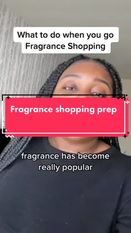 How to prepare yourself for a #Fragrance / #perfume shopping day . #perfumetiktok #fragrancetiktok #fragranceadvisor #fragranceinfluencer #Beautyadvisor 
