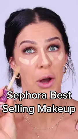 The skin though😱 Testing Sephora best selling makeup🛍️Are they worth the hype!?👀 #makeup #beauty #sephora #sephorabestsellers #makeuptrend 