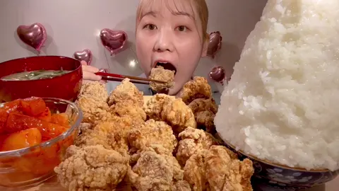 サクサクな唐揚げ♪ Fried Chicken♪ #唐揚げ #ご飯 #咀嚼音 #大食い #食べる音 #asmr #asmrsounds #asmrvideo #eating #eatingshow #eatingsounds #mukbang #youtube #miyuasmr #food 