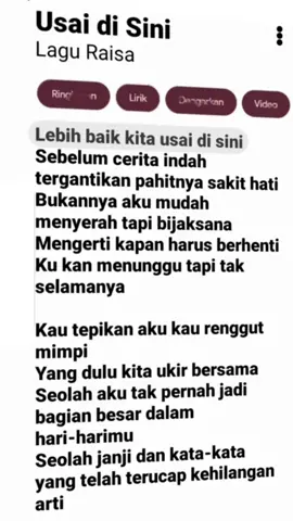 ku kan menunggu tapi tak selamanya... #lyrics #liriklagu #music #fyp 