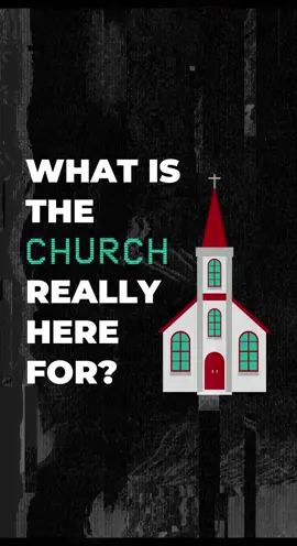 What is the church’s true purpose? . . . #Church #Bible #Theology