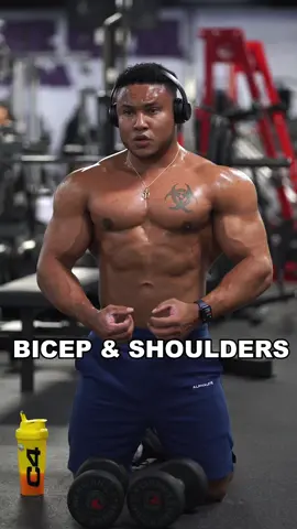 Biceps and shoulders  Here is a function biceps and shoulders that you can try with a single pair of dumbbells. Let me clarify this… This is not for everyone. If you are someone who believes that hypertrophy training, heavy training is the only way of working out than it’s probably not for you.  I know that there are a lot of people out there who will benefit from this.  SAVE THIS VIDEO 🙌🏽 #shoulderworkout #shoulders #bicepsworkout #biceps #dumbbellworkout #athomeworkouts #gymworkouts #functionaltraining 