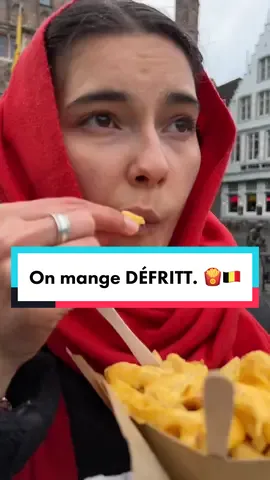 Et vous ? DÉFRITT AUSSI ? 🍟 @spectracious #belgique #frites #humour #drole #internationalcouple 