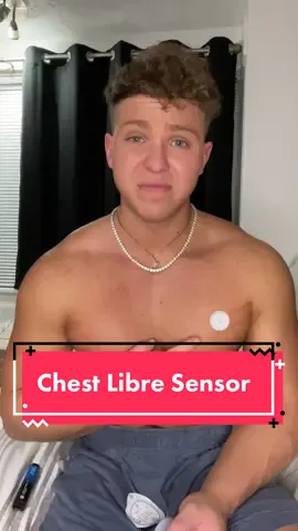 Libre Sensor on the Chesttt #type1diabetes #libresensor #dexcomchange #dexcom #t1d #diabetesawareness #diabetic 