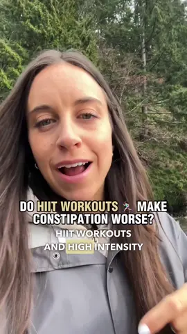 HIIT training is popular, but what is it doing to our gut? #constipation #constipated #constipationrelief #constipationremedy #guthealthmatters #guthealthcoach #guthealthiseverything 