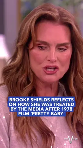 “As an 11-year-old, I just wanted to be liked.” @Brooke Shields reflects on how she was treated as a young actor and shares her experience of witnessing it all again in her new @Hulu documentary, ‘Pretty Baby: Brooke Shields.’ #PrettyBaby #TheView #BrookeShields 