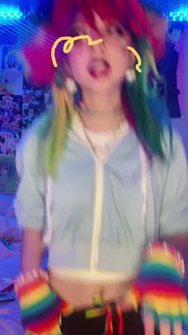 This makeup took me longer than it shouldve #rainbowdash #rainbowdashmlp #mlp #mylittlepony #mlpcosplay #rainbowdashcosplay #equestriagirls #equestriagirlscosplay #mylittleponycosplay #mylittleponyrainbowdash #cosplayer #cosplay #makeup #makeupartist #contacts #cute #cosplaymakeup #rainbowdashcosplayer #rainbowdashedit 