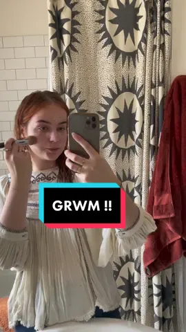 Cute lil commercial moment!! #grwm #vlog 