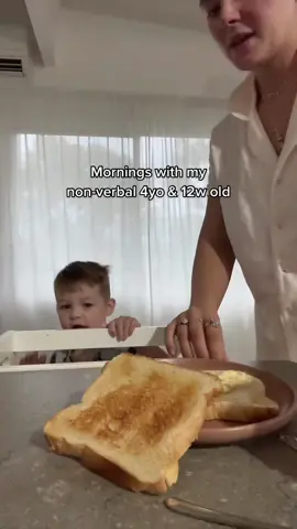 We would never make it out of the house without Josh! 🤣🫶🏼 #motherhood #morningroutine #asdmum #mumtok #mumsoftiktok 