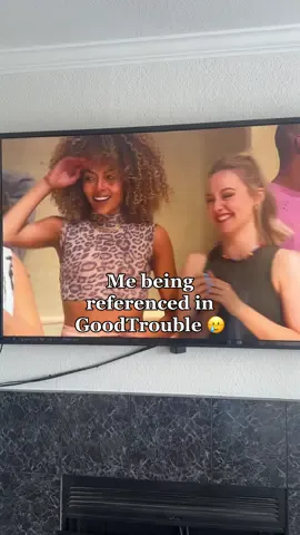 S/o to the writers of @goodtroubletv  Season 5 episode 3 to be exact!!! 🥲🙏🏽 🫠 real recognize real!!! 💯  Thank you @galenhooks I absolutely love working on this show!  Heyyyyy @stevielynex @happykelli 🥰  #alwaysgrateful #ashleyeverett #goodtrouble #happykelli #superstar #dancer #tv #season5 #episode3 