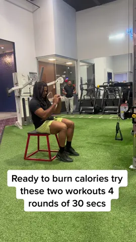 Ready to burn some calories try these two workouts let’s get it yal start this this weekend off right 💪🏾✅ Tag / Share / Save  Perform each 4 rounds of 30 secs  Dm me your fitness goals  #burningcalories #Fitness #fitnessmotivation #workout #exercise #cardio #weightloss #weightlossjourney #fitnessjourney #motivation #healthylifestyle #fit #calories #applewatch #gym #fitmom #losingweight #Lifestyle #fitfam #caloriesburned #closeyourrings #fitnessgirl #happy #instagram #walking #Running #workoutcomplete #caloriecounting #Outdoors #work
