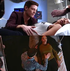 I know that Iris wasn’t pregnant in the top scene, but the way he grabbed her stomach similar to how he did in the recent episode really has me spiraling #theflash #theflashedit #westallen #barryallen #grantgustin #iriswest #iriswestallen #candicepatton #dc #fyp #viral