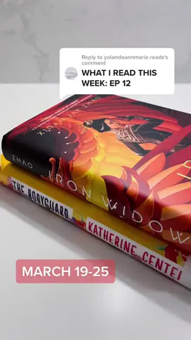 Replying to @yolandaannmarie.reads whoops posting this a week late 🫡 #whatireadinaweek #whatireadthisweek #weeklyreadingupdate #weeklyreadingwrapup #BookTok #bookish #bookrecs #diversebookrecs #arcreader #lgbtbooks #asianlit #debutnovels #booksbooksbooks #romancebooks #fantasybooks #readersoftiktok #yolandaannmariereads 