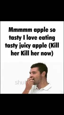 I think im going insane #yummy #MyDolceMoment #apple #totallysane  #orchidboydonut 