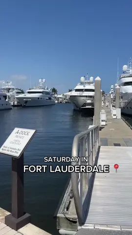 My favorite day of the week 🦀🌊🌴 #Vlog #saturday #weekend #florida #fortlauderdale #hollywood #lasolas 