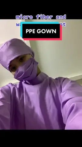 super ganda ng quality and cutie ng color hihi add to cart niyo na! #nursingstudent #ppegown #nursingschool #nursesoftiktok #nurse #purple #estetik #3in1 #washable #nursingschoollife 