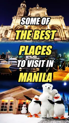 SOME OF THE BEST PLACES TO VISIT IN MANILA #tiktokvideos #places #philippines #manila 