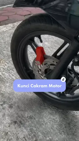 Kunci gembok piringan cakram buar motor kamu aman