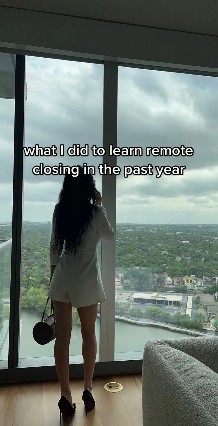 High ticket sales > i never really knew what remote closing was but after learning I recommend it to anyone! Learning sales skills is such a benefit regardless of what youre trying to do. info in my bio  #remoteclosing #onlinebusinessforbeginners #remotejobs 