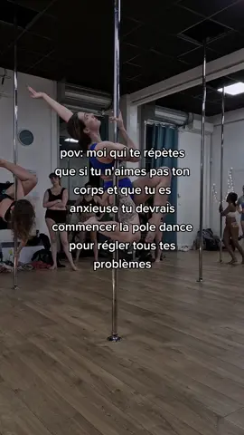 Tellement efficace pour moi que je suis devenue prof de pole #sport #motivation #poledance #danse #polesport #anxiété 