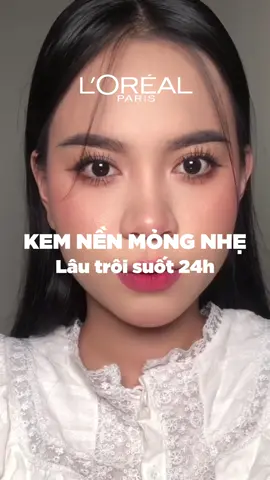 Hơi lệch tone chút thôi nhưng mấy bà công nhận là lớp nền vẫn rất đẹp không? #reviewlamdep #makeup #lorealparis   