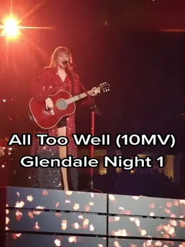 All Too Well (10 Minute Version) reupload with better sound quality! Glendale Night 1. #alltoowell #alltoowell10min #TSTheErasTour #glendaletstheerastour #taylorswift