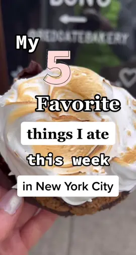 What some might call a ~balanced~ diet this week #fyp #nycfood #nyceats #nycpasta #nyccake #nycicecream #nycrestaurants #nycbakery #nycrecs #cobblehillbrooklyn #carrollgardens #whatieatinaday #whatieatinaweek #brooklynfood #nycdessert 