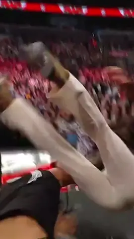 #BadBunny just got planted through the announce table 😳😩 He's a punter who just happens to be the biggest recording artist in the world. Lines have been crossed 😮‍💨 #wweraw #WWE #WrestleMania #reymysterio #puertorico