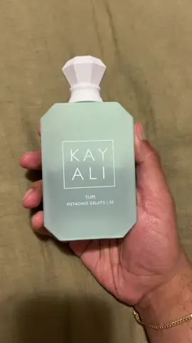 KAYALI pistachio gelato review 😍😍😍😍😍😍😍😍😍 #kayali #perfumetok #fragrance #fyp 