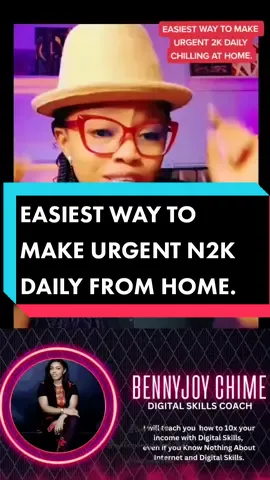 #CapCut  Easiest way to make Urgent N2k Dailly right from your couch. HOW TO MAKE YOUR 1st 1M ONLINE: EPISODE-5b #makemoneyonline2023 #urgent2k  #sidehustlesforbeginners  #tiktoknigeria🇳🇬  #businesstok 