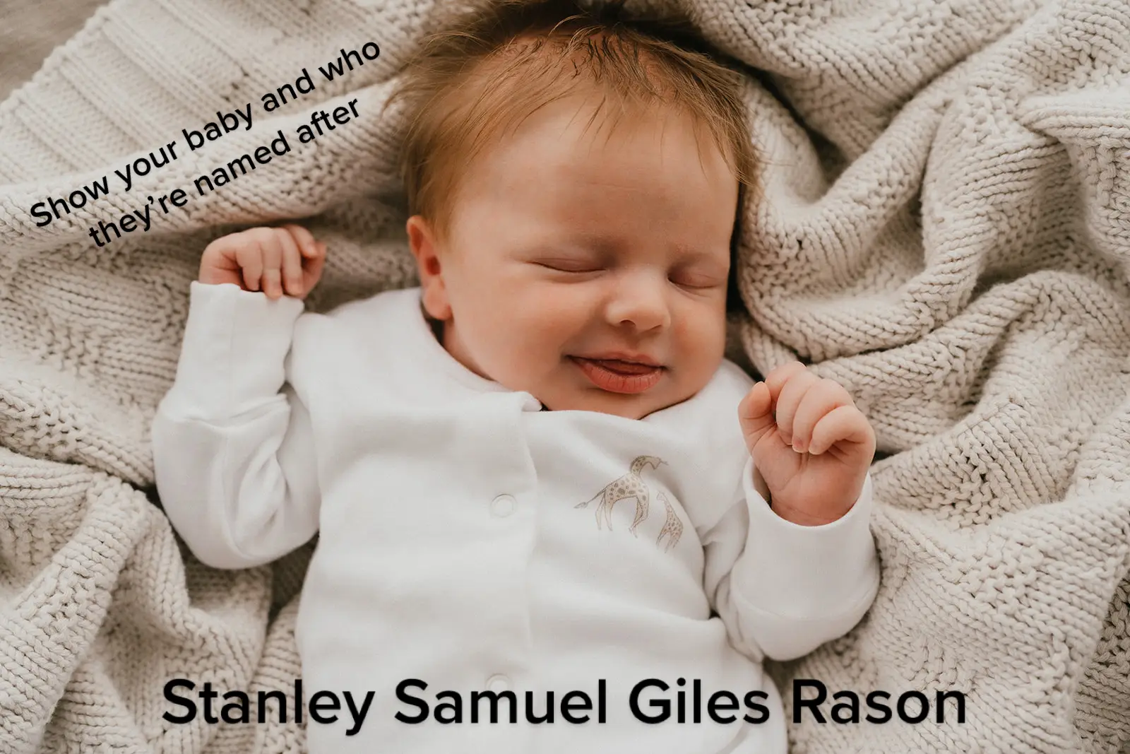 Stanley Samuel Giles Rason name meaning!