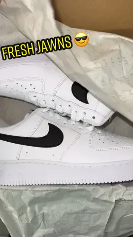 Unboxing Video: Unboxing my new Nike Air Force One’s with the Black Swoosh ✔️ - #thenorthsideog #nike #airforce #unboxing #fire #fresh 