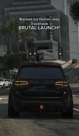 #jeepgrandcherokee #jeep #trackhawk #dodge #charger #challenger #srt #hellcat #launchcontrol #trx #gaming #gta5 #fyp 