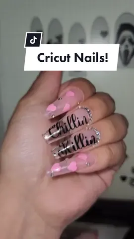 Using a cricut to do your nails??! #gelxnails #naildecals #scream #ghostface  #permanentvinyl #reverseweeding #hack  #vinyl  #permanentvinyl #cricut #cricutdesignspace #cricutprojects  #crafting #tutorial #SillyCrafting #doityourself #DIY 